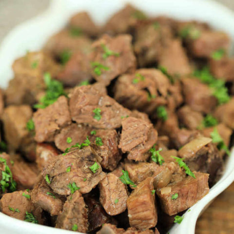 crock pot steak bites square - 75+ Keto Crockpot Recipes - Delicious Slow Cooker Low Carb Meals