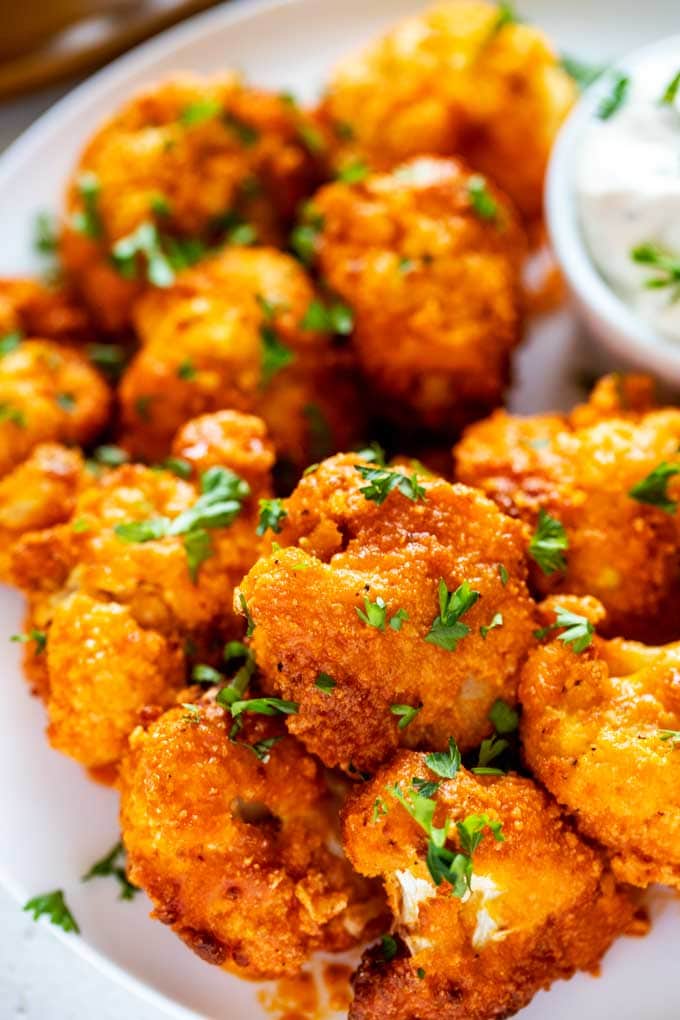 keto cauliflower wings 3 - Keto Side Dishes - 25+ Amazing Low Carb Sides for Any Meal!