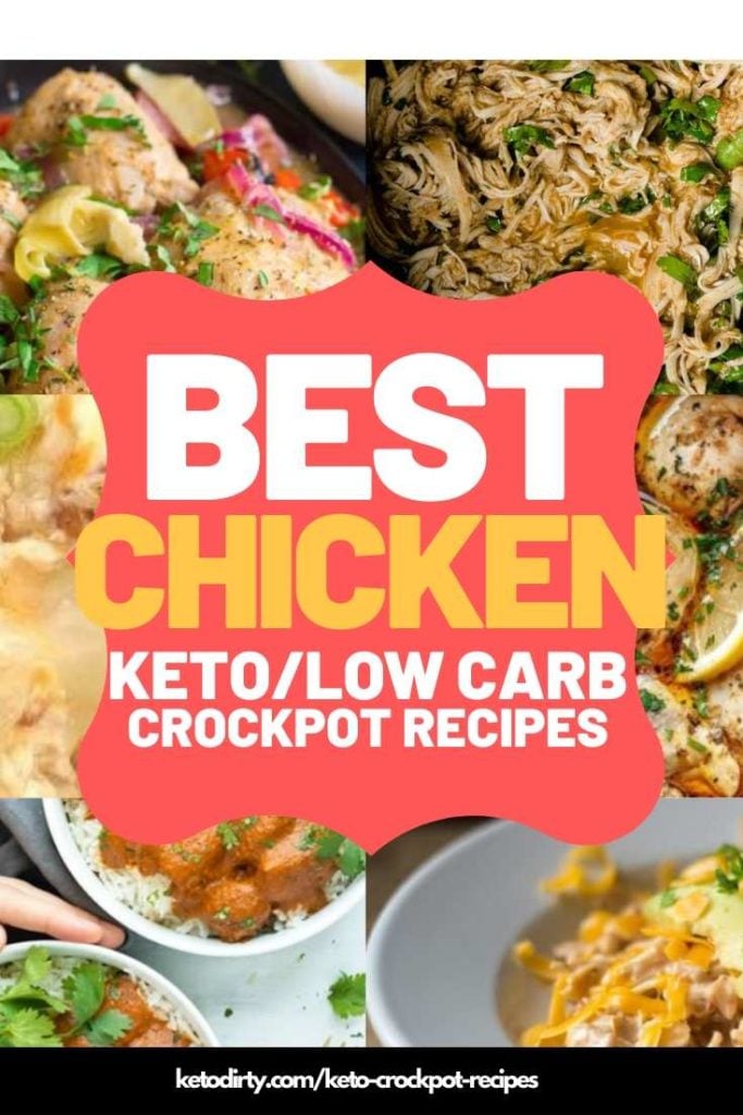 keto chicken crockpot low carb slow cooker recipes keto chicken crockpot