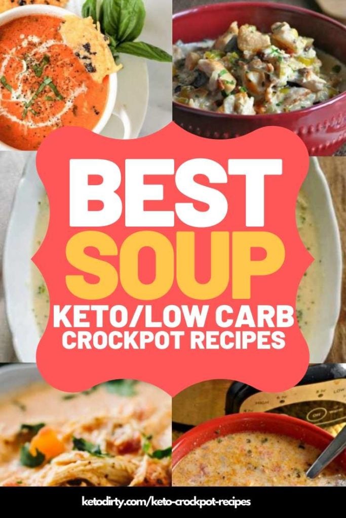 keto crockpot soup low carb slow cooker recipes keto crockpot soup