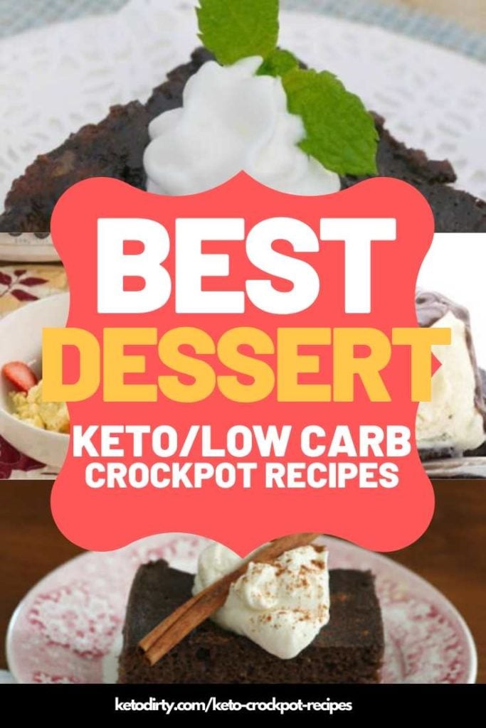 keto dessert crockpot recipes