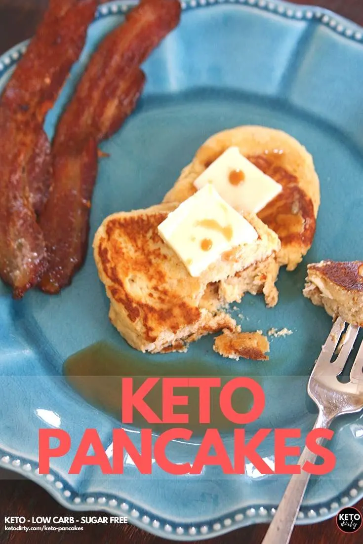 Keto Pancakes Recipe + Video - Yummy Low Carb Breakfast Recipe 1