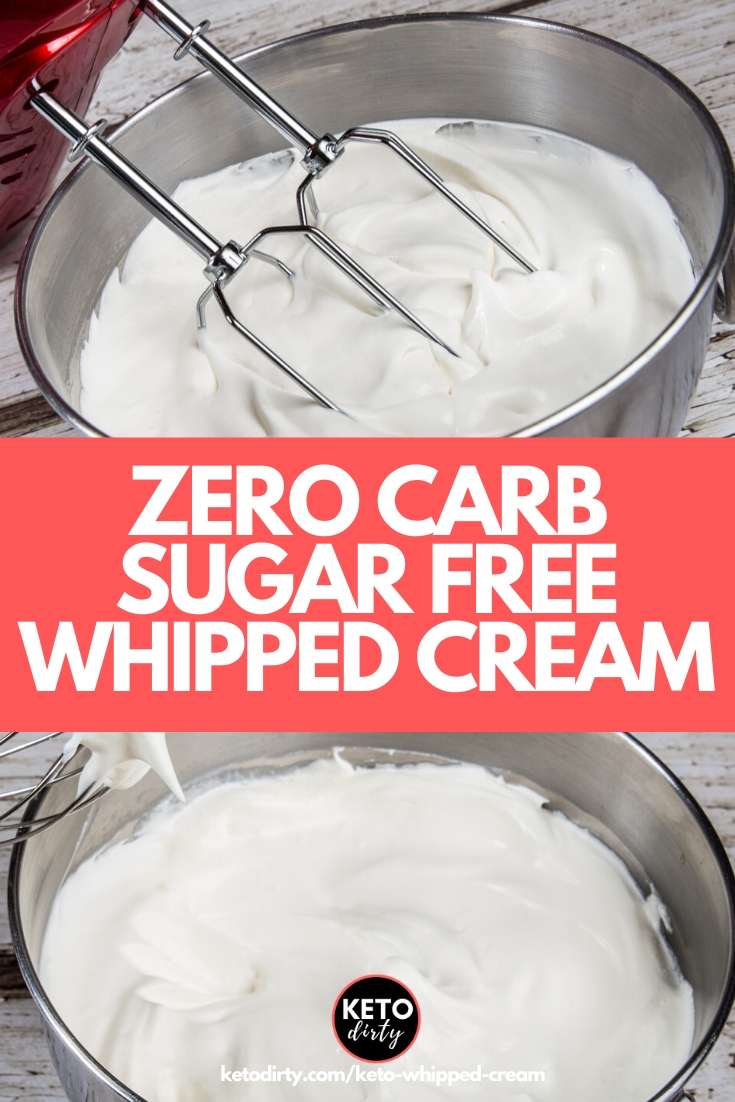 keto whipped cream recipe