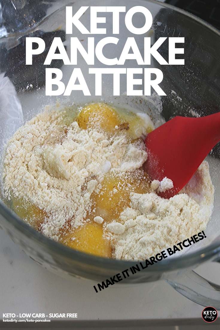 low carb pancake batter