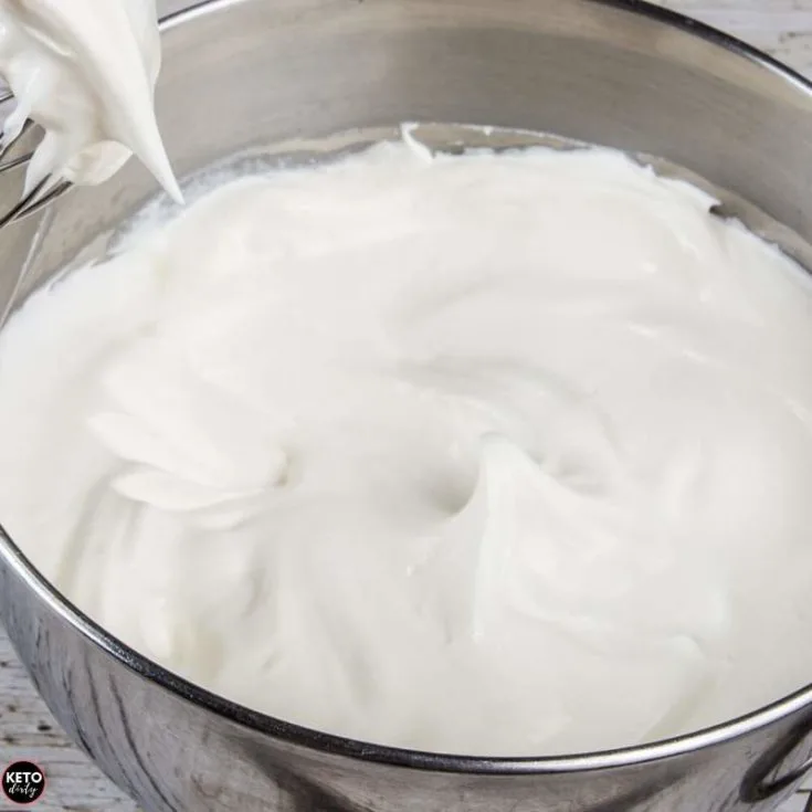 low carb whipped cream recipe keto friendly