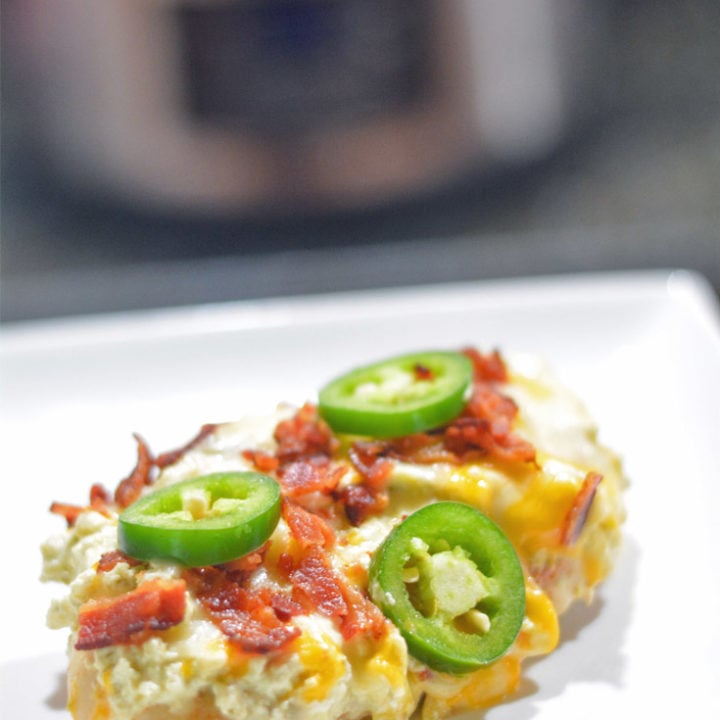 slow cooker jalapeno popper chicken - 75+ Keto Crockpot Recipes - Delicious Slow Cooker Low Carb Meals