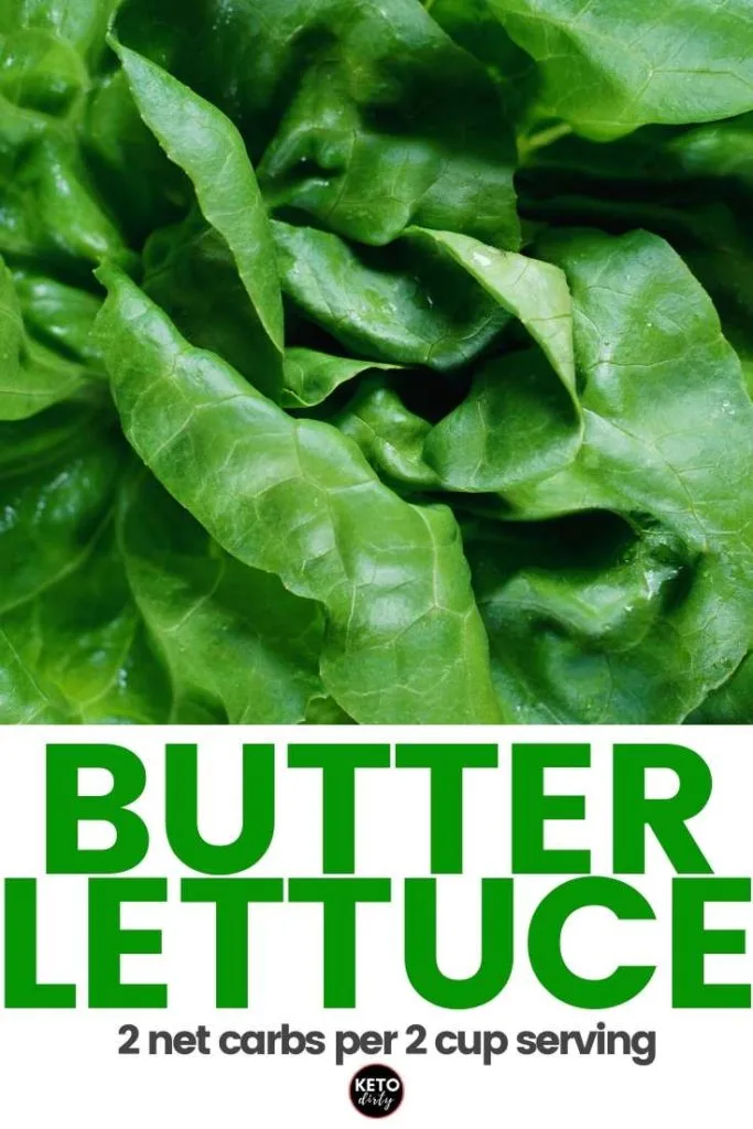 carbs in butter lettuce