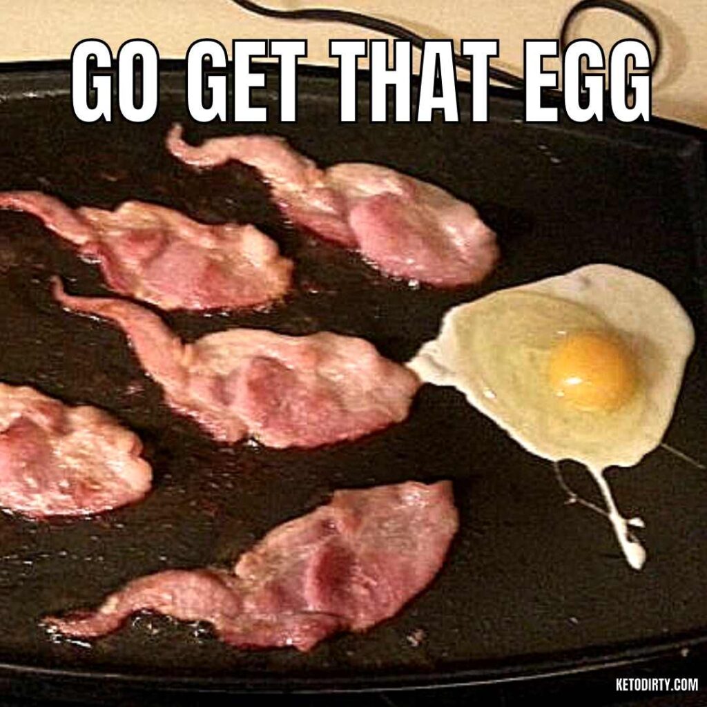 bacon and egg meme sperm