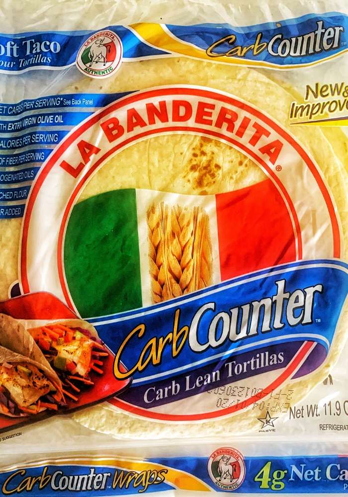 la banderita low carb keto tortillas