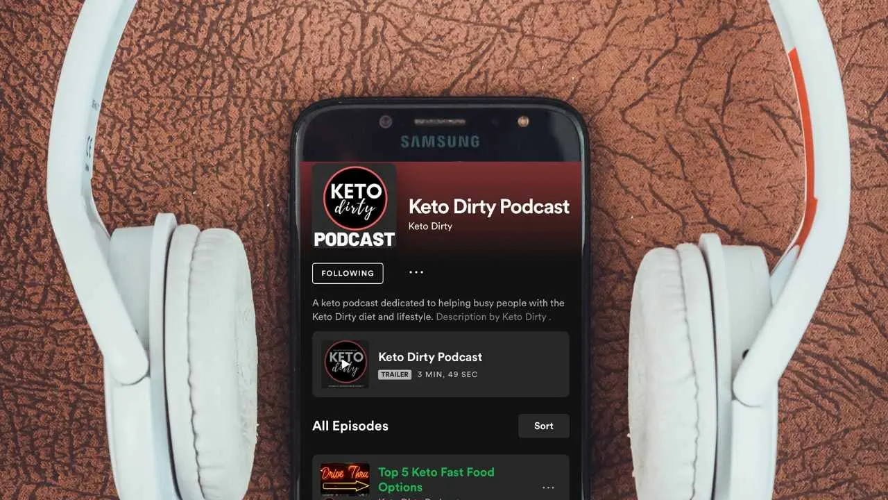 new keto podcast launch