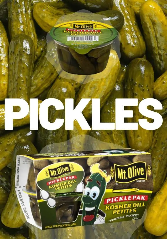pickles pickles keto snack
