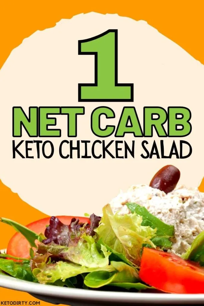 Easy Keto Chicken Salad Recipe - Low Carb, Just 1 Net Carb! 1 1 net carb chicken salad recipe low carb keto