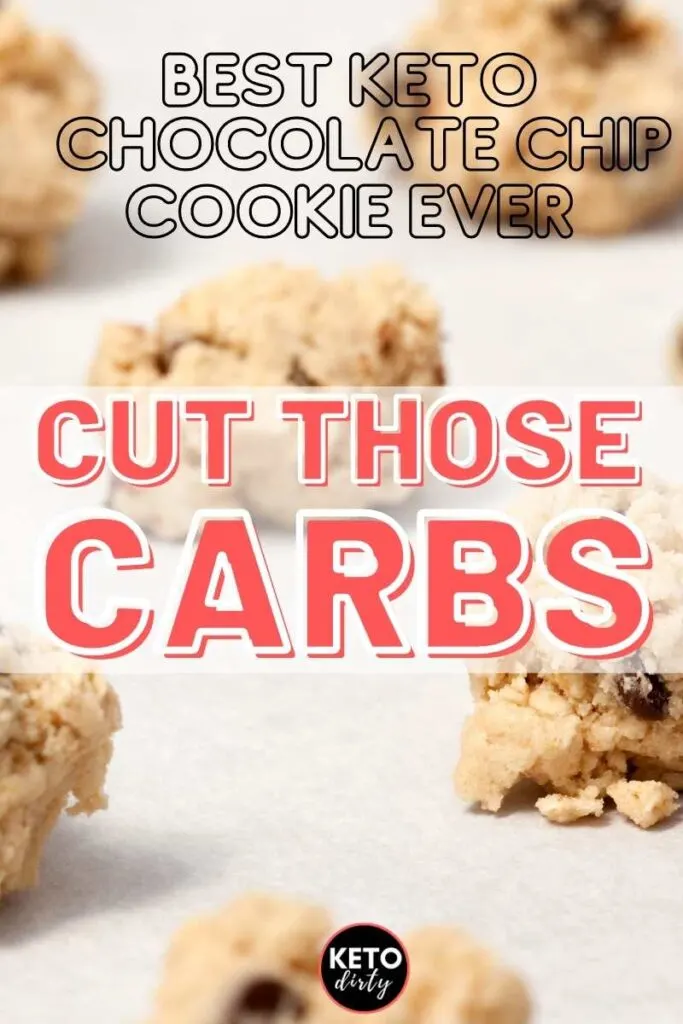 Brown Butter Keto Chocolate Chip Cookies Recipe - Better Than Grandma's! 14 brown butter chocolate chip low carb cookies