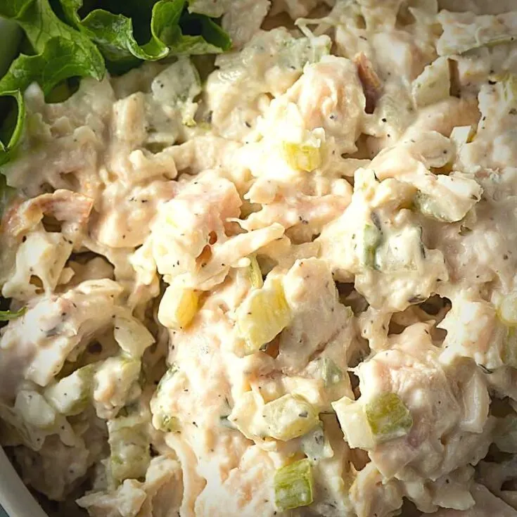 Easy Keto Chicken Salad Recipe - Low Carb, Just 1 Net Carb! 2 low carb chicken salad recipe