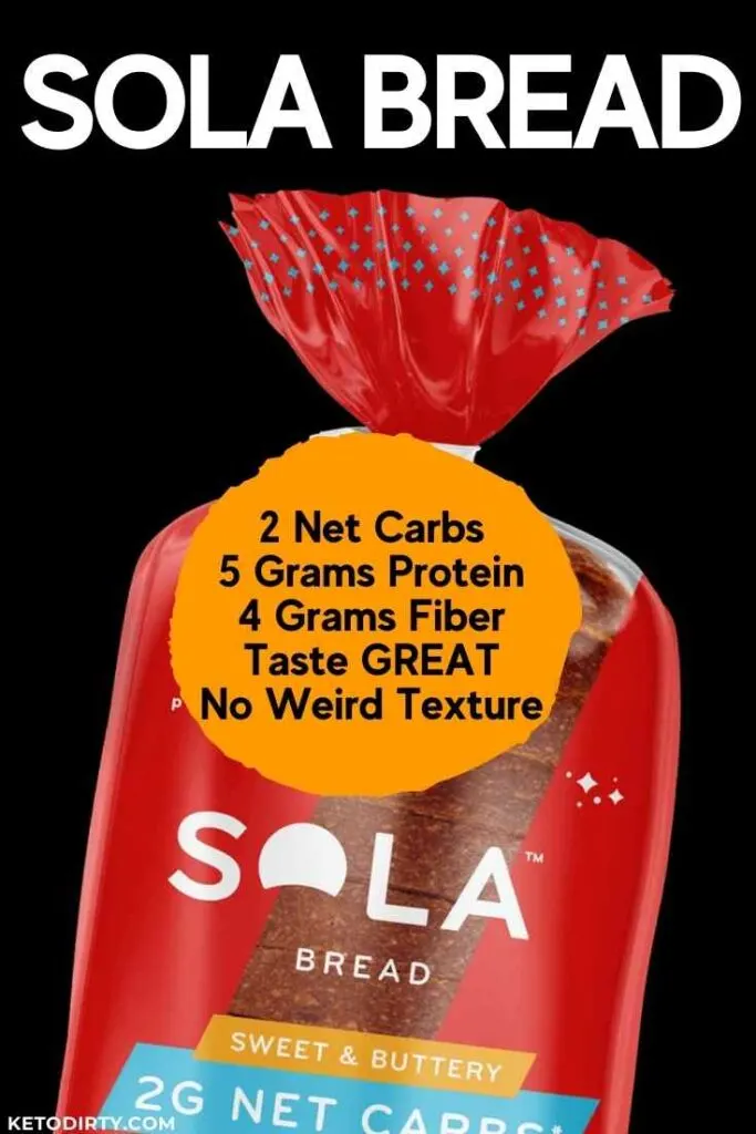 sola low carb bread