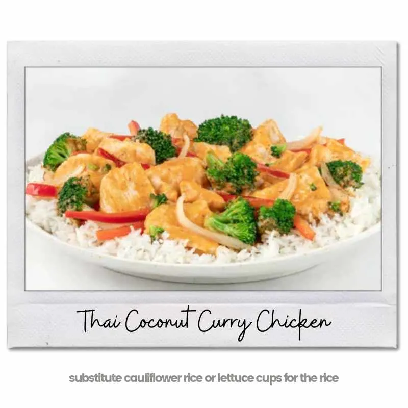 10+ Keto Pei Wei Menu Options You Will Love! 5 thai coconut curry keto pei wei