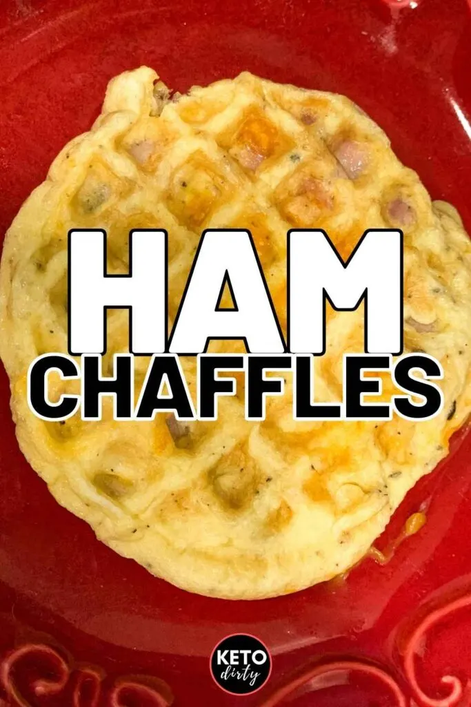 ham chaffles 