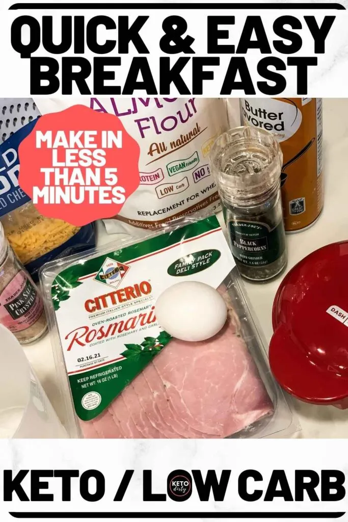 Quick Easy Keto Chaffle Ingredients 