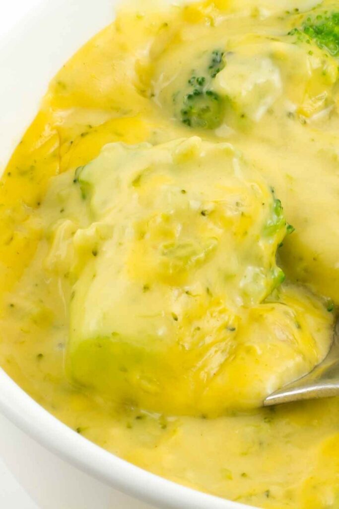 low carb broccoli cheddar soup