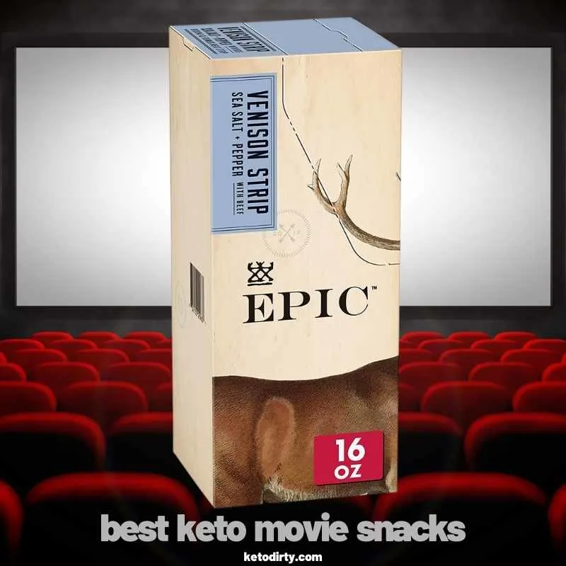Best Keto Movie Snacks - Sneak These Into the Movie Theatre 7 beef jerky epic provisions low carb movie snack ideas