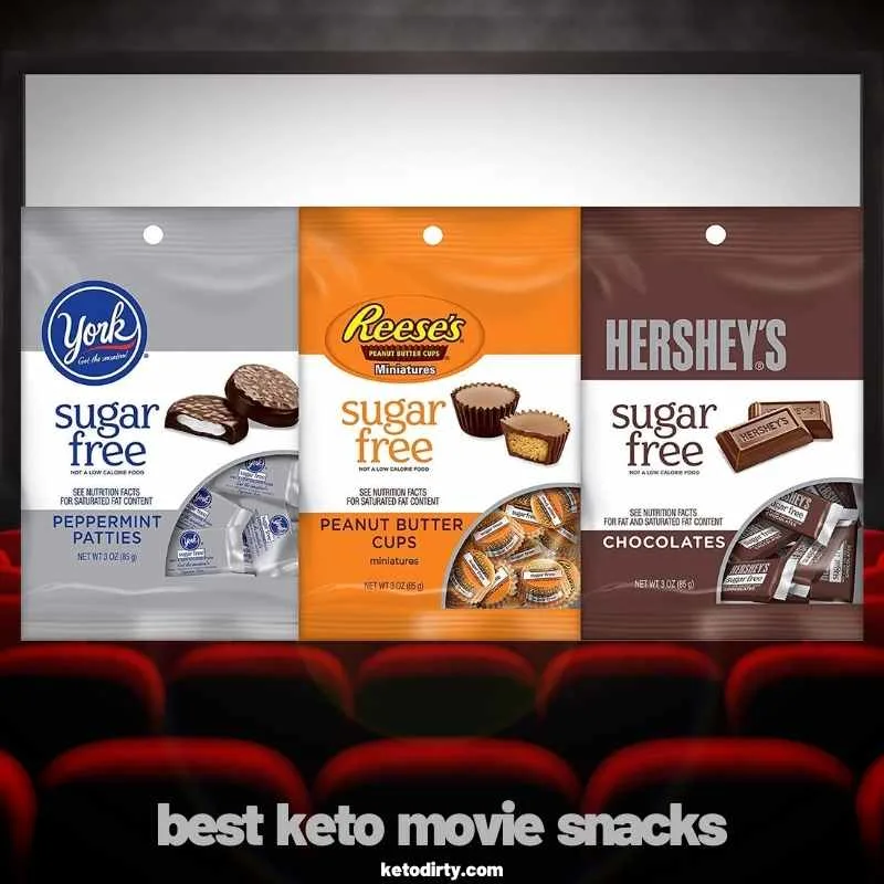 Best Keto Movie Snacks - Sneak These Into the Movie Theatre 6 keto candy movie snacks