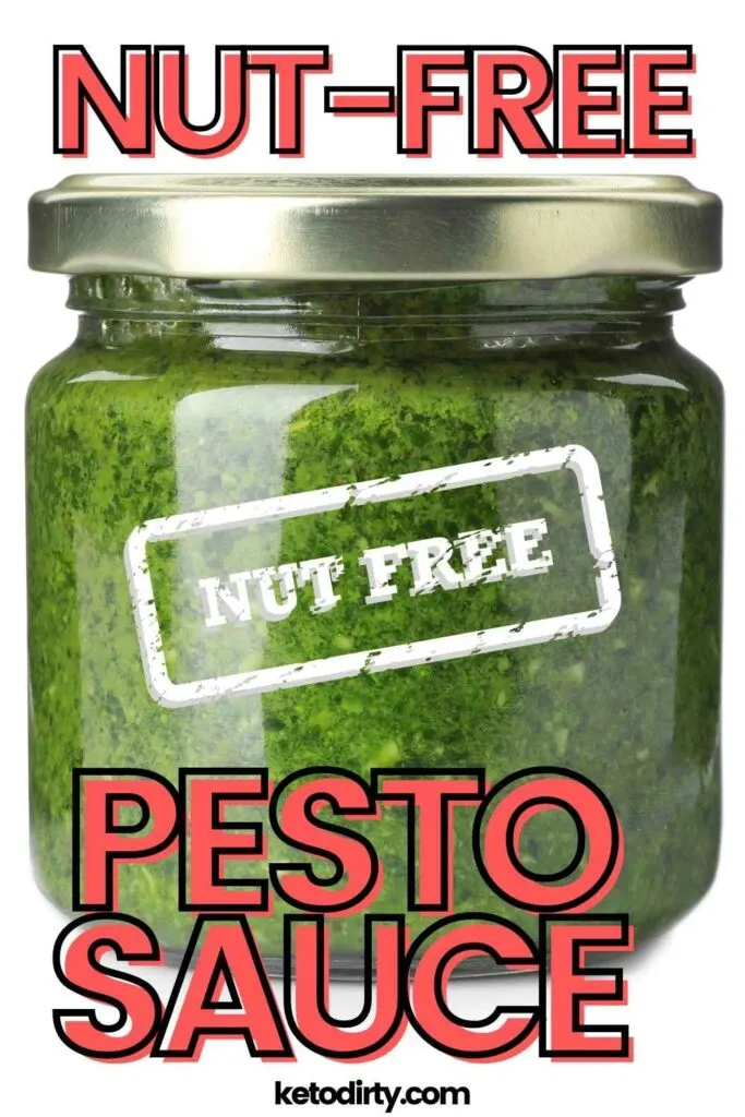Nut-Free Pesto Sauce nut free pesto sauce keto low carb