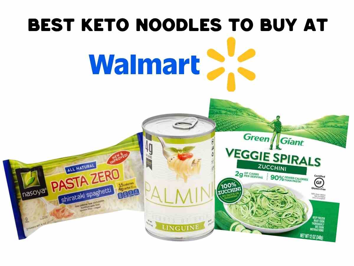 10 Delicious Keto Noodles To Swap Your Carby Pasta For A collection of keto noodles available for purchase at Walmart