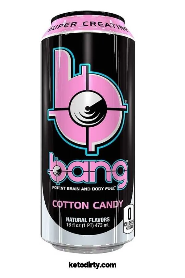 bang keto drink cotton candy energy