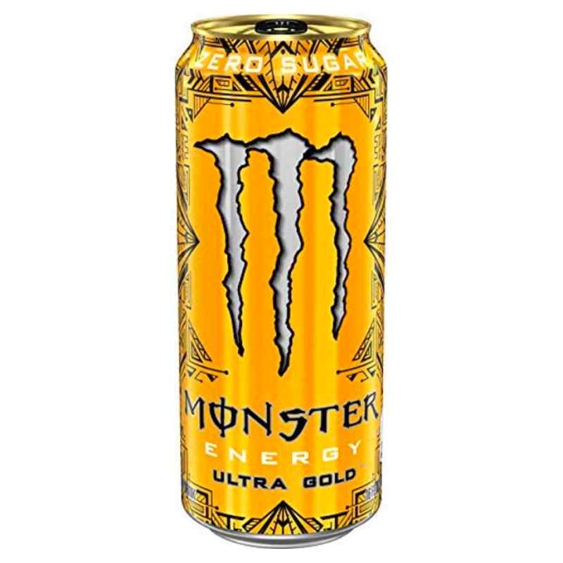monster ultra gold flavor keto energy drink