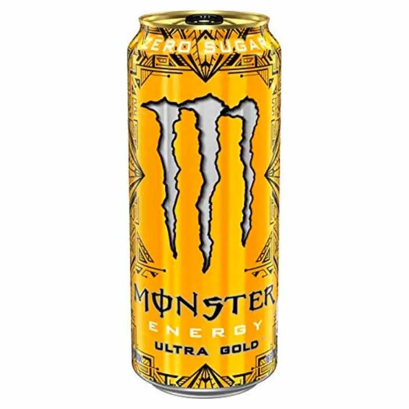 monster ultra gold flavor keto energy drink