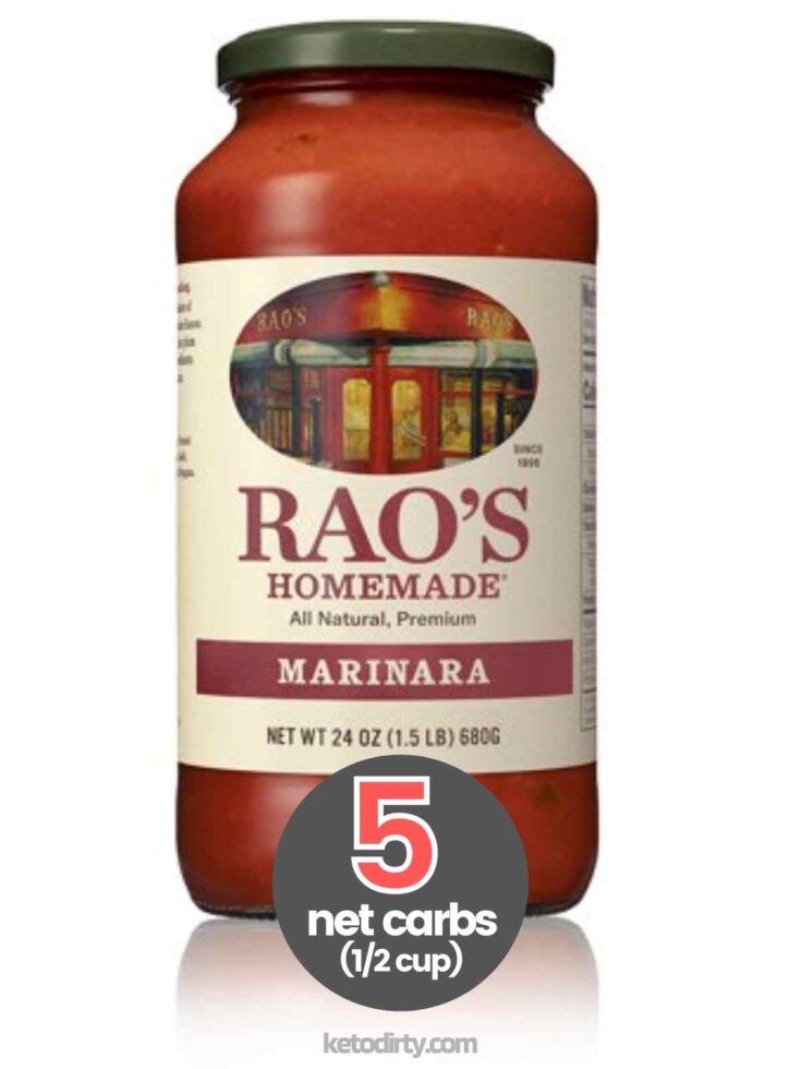 Keto Marinara Sauces 1 Best Low Carb Tomato Marinara