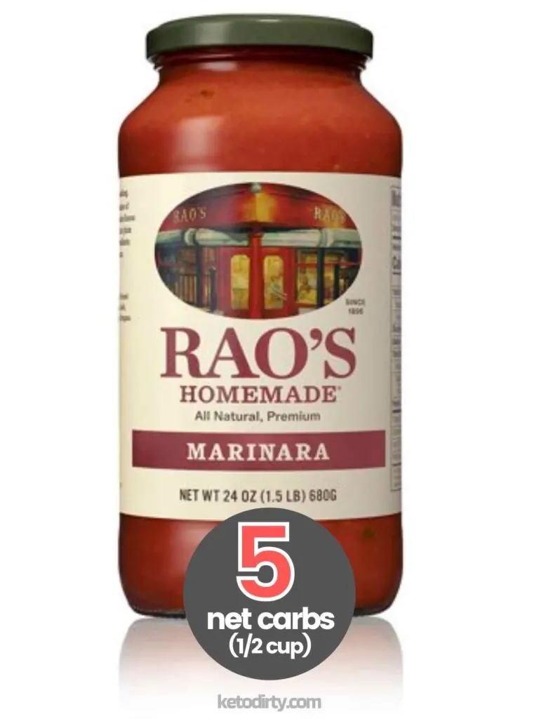 5 Best Keto Marinara Sauces 2 raos marinara sauce keto homemade