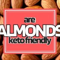 are almonds keto friendly low carb