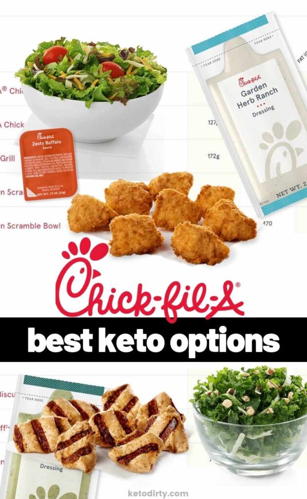 Keto ChickFilA Menu Options 7 Awesome Low Carb Choices