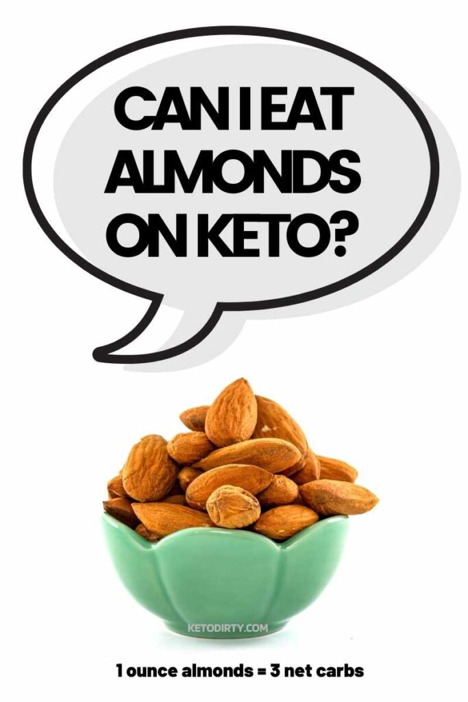can i eat almonds on keto diet