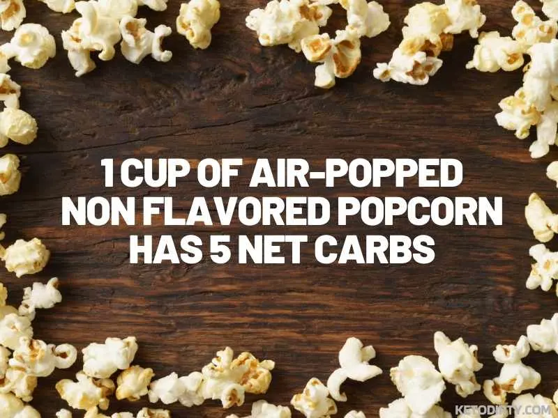 can i eat popcorn on keto diet