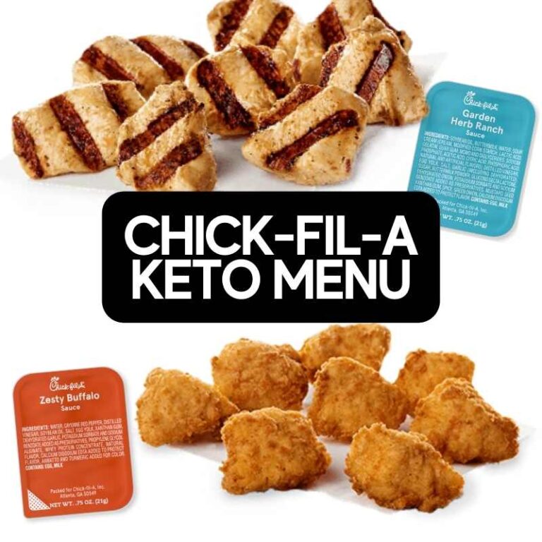 Keto ChickFilA Menu Options 7 Awesome Low Carb Choices