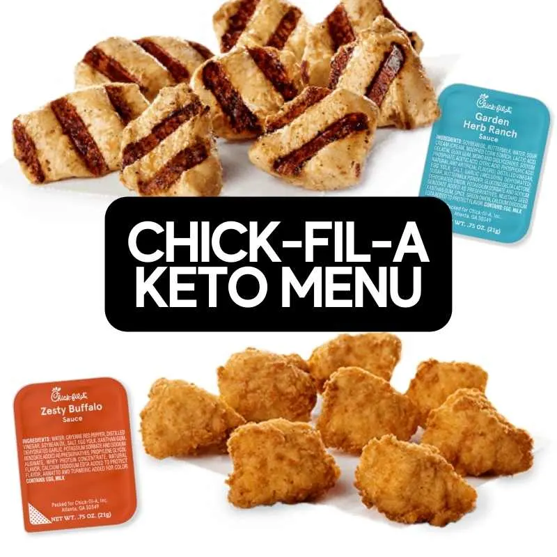 Best Keto Chick-Fil-A Low Carb Menu Options - What to Order 2 chick fil a keto menu