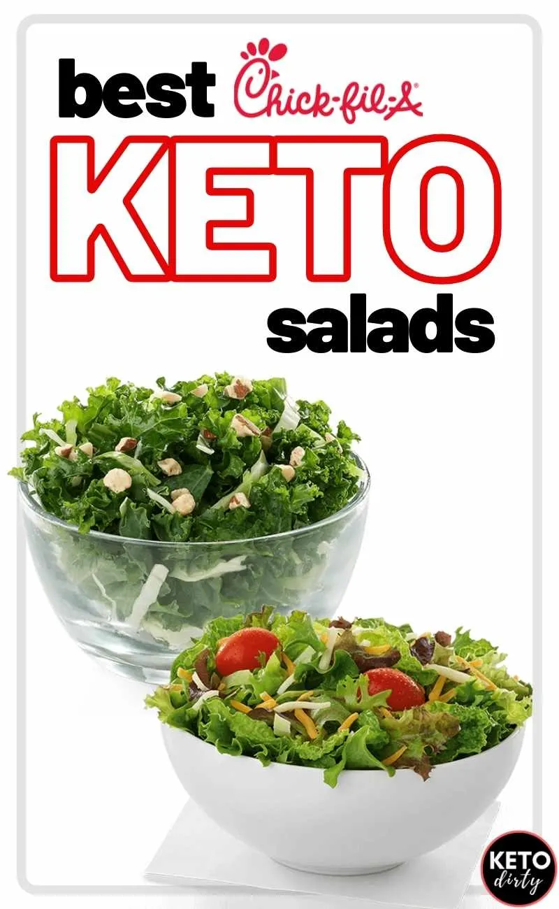 Best Keto Chick-Fil-A Low Carb Menu Options - What to Order 8 chick-fil-a keto salads