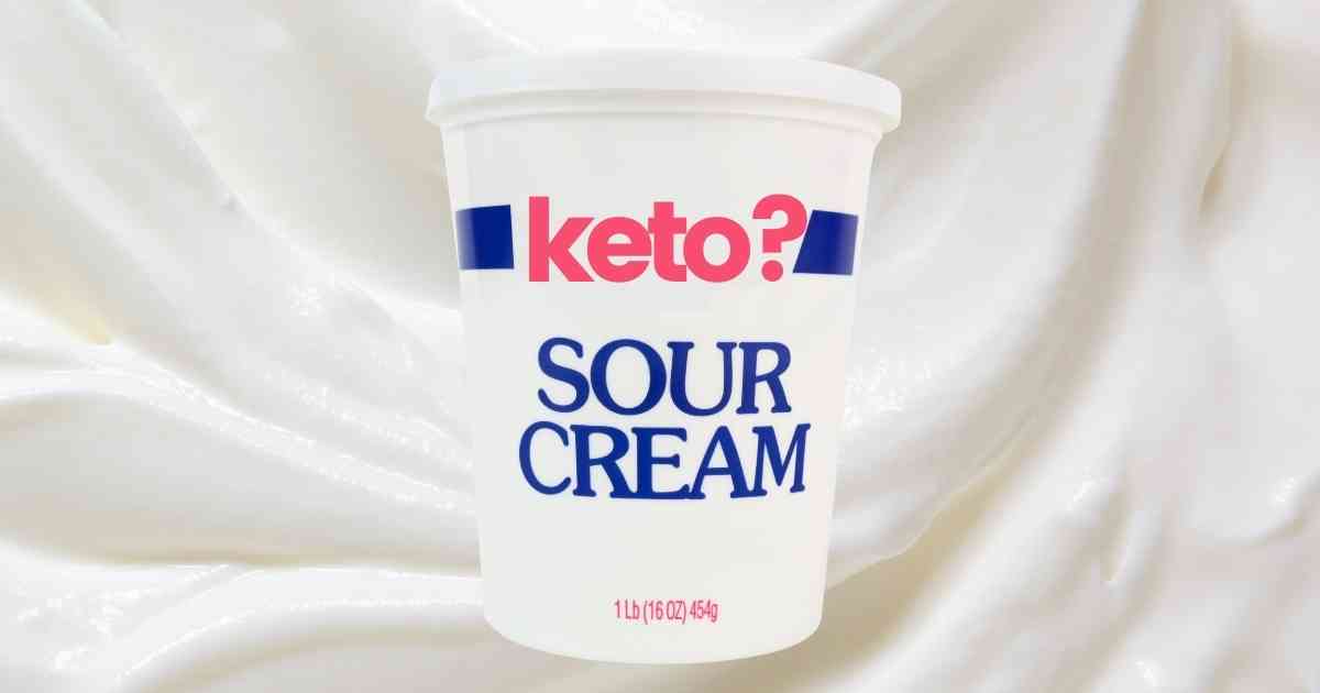 is sour cream keto