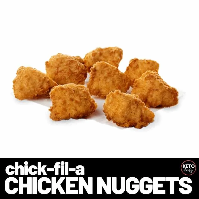 Best Keto Chick-Fil-A Low Carb Menu Options - What to Order 4 keto chick fil a chicken nuggets