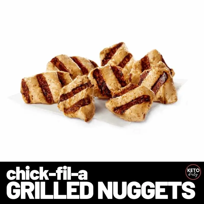 Best Keto Chick-Fil-A Low Carb Menu Options - What to Order 3 keto chick fil a grilled nuggets