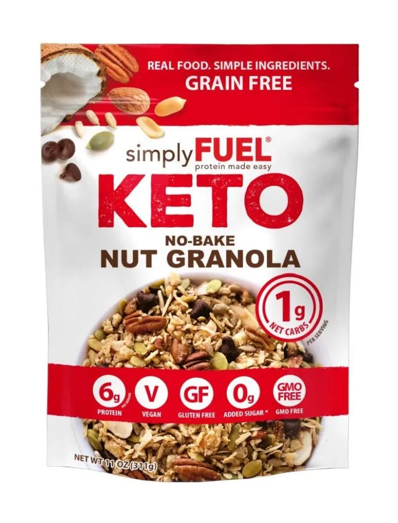 keto granola popcorn alternative