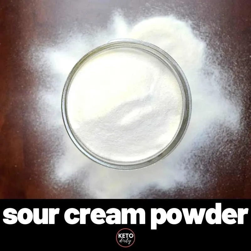 sour cream powder keto low carb