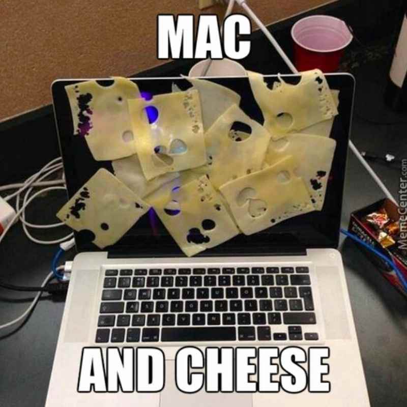 mac and cheese meme