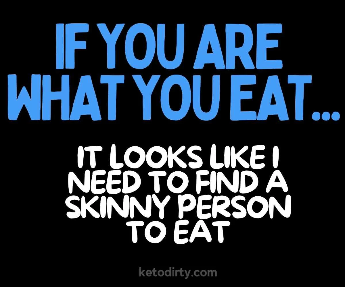 Diet Memes - 35+ Funny Dieting Pictures and Images 17 if you are what you eat meme