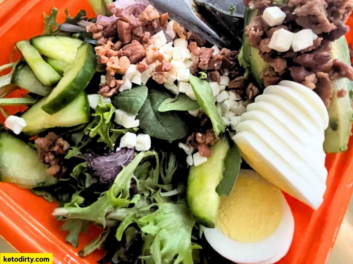 salad and go keto friendly options