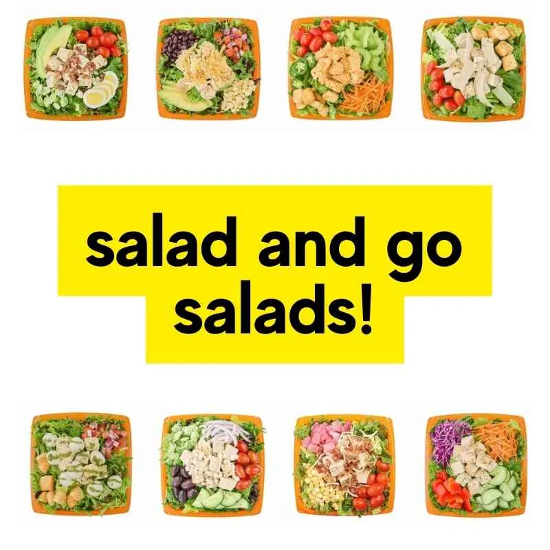 Salad and Go - Cheap Healthy $6.24 Salads and More! 5 salad and go salads