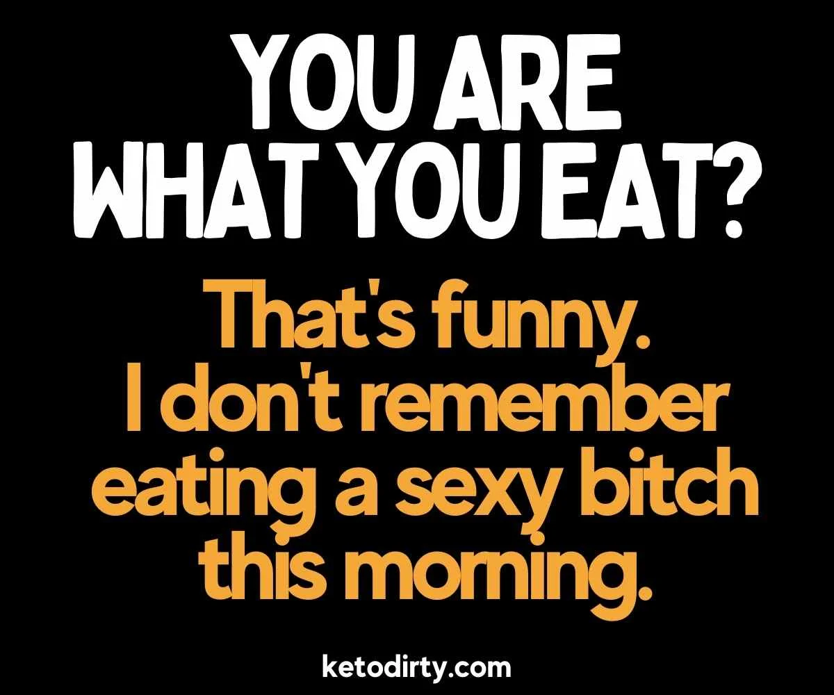 Diet Memes - 35+ Funny Dieting Pictures and Images 19 you are what you eat meme