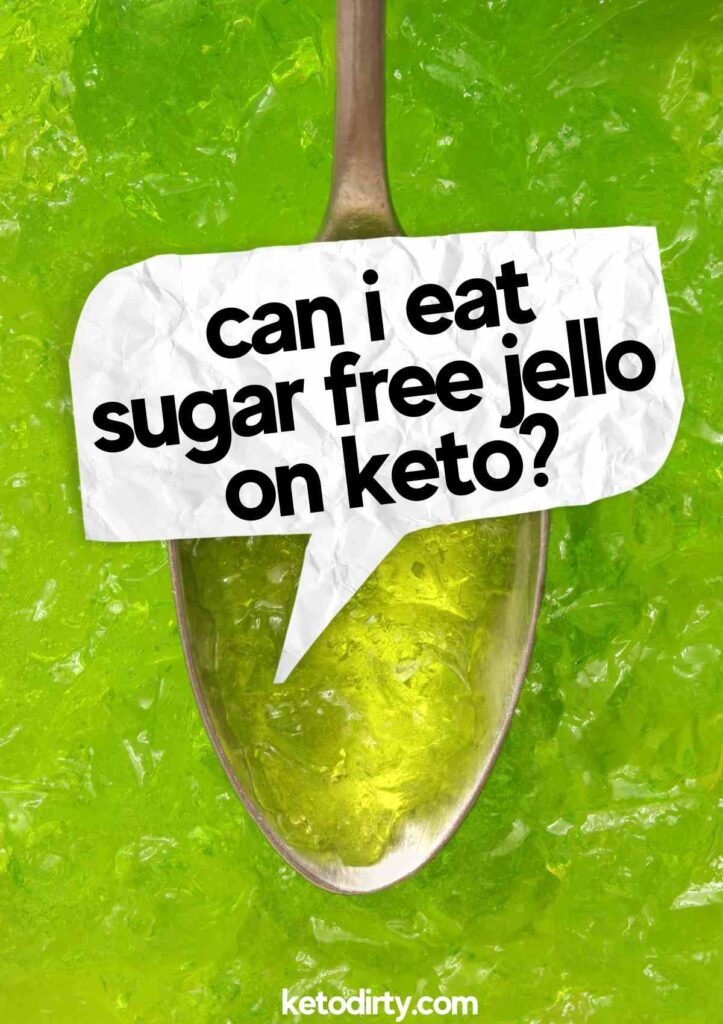 Is Sugar Free Jello keto friendly